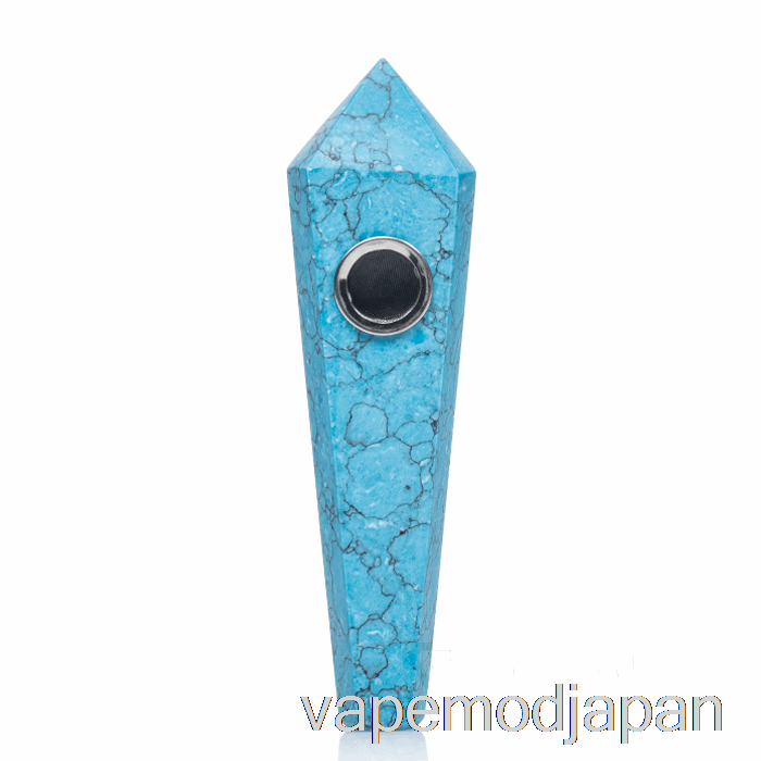 VAPE JAPAN アストラルプロジェクト ジェムストーンパイプ ブルーターコイズ